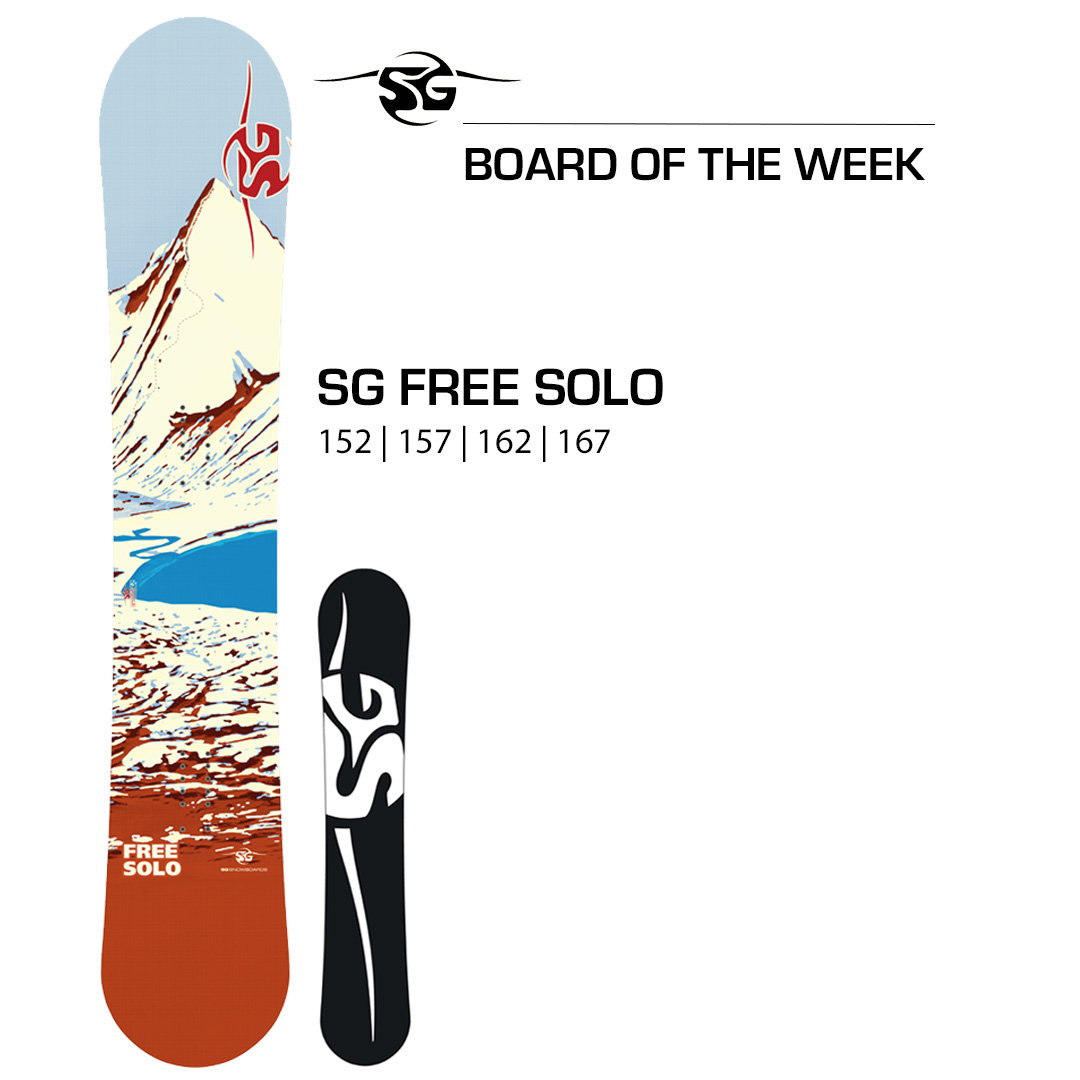 スノーボード SG BOARDS Free Solo 162 SG SNOWBOARDS Free Solo 162